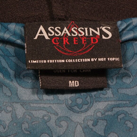 Assassin's Creed Maria Girls Hooded Vest Junior's size M video game cosplay 902 - Picture 9 of 12